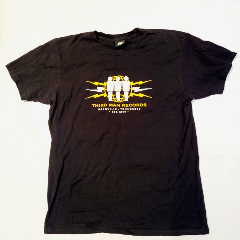 Third Man Records t-shirt. Jack White's record label.